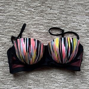 Xhilaration Multicolor Striped Bra